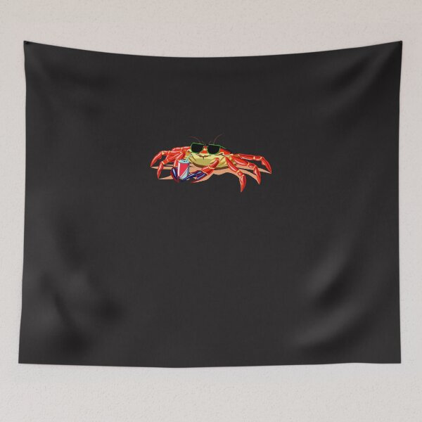 Item preview, Cool Crab Sticker designed and sold by KatrinFronz.
