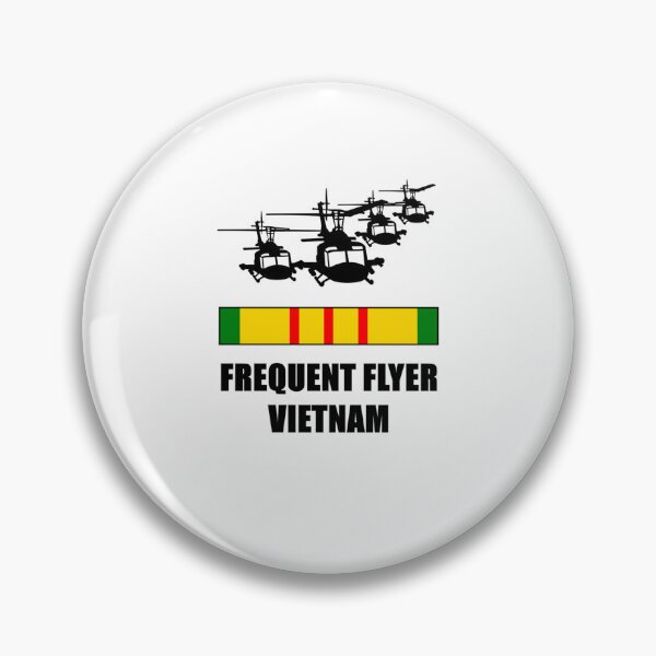 Item preview, Vietnam Veteran Huey Frequent Flyer Time Was Served Classic T-Shirt designed and sold by NigelHopkin.