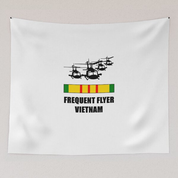 Item preview, Vietnam Veteran Huey Frequent Flyer Time Was Served Classic T-Shirt designed and sold by NigelHopkin.