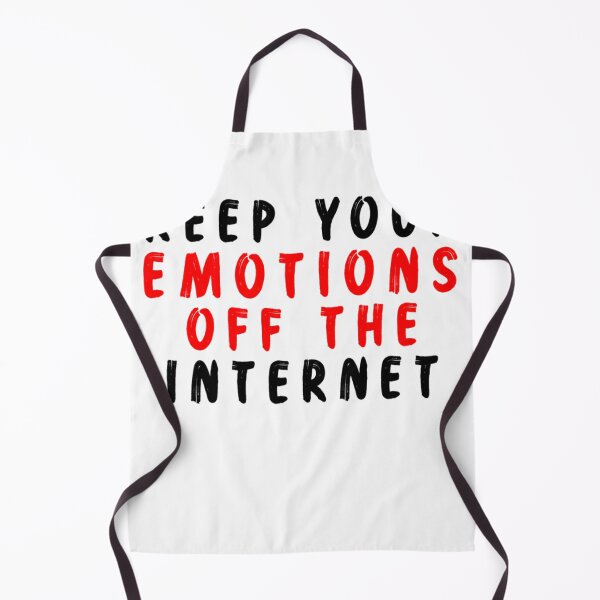 Item preview, Keep your emotions off the internet designed and sold by JonahLaner.