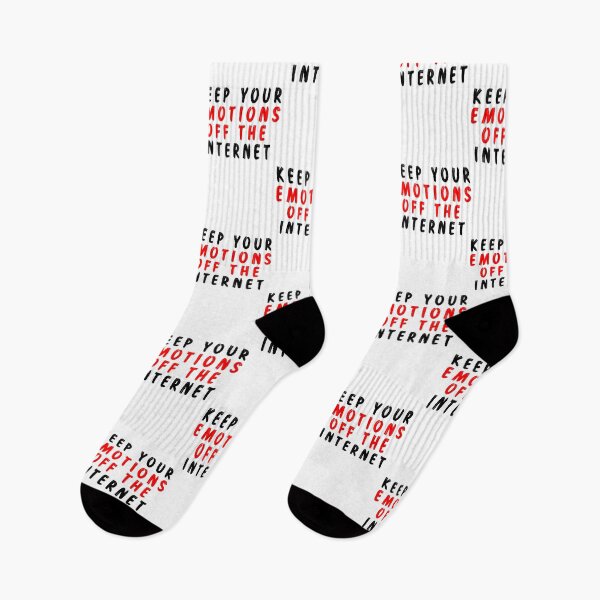 Item preview, Keep your emotions off the internet designed and sold by JonahLaner.