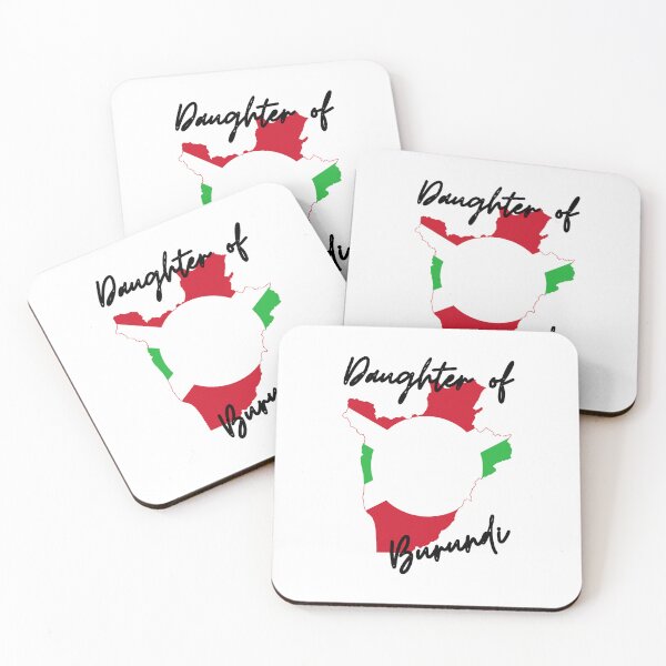 Item preview, Daughter of Burundi Map Flag designed and sold by NovawayDirect.