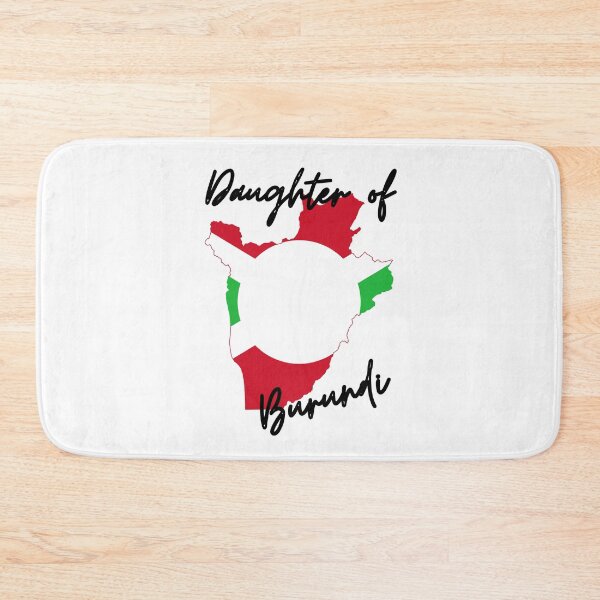 Item preview, Daughter of Burundi Map Flag designed and sold by NovawayDirect.