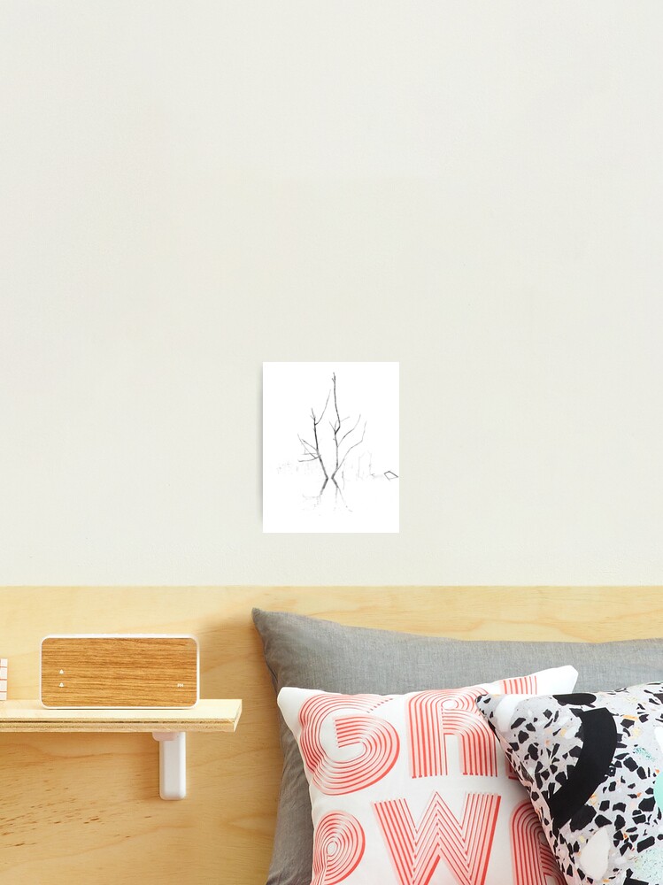 Thumbnail 2 of 3, Photographic Print, Dead Tree High Key designed and sold by RalphGoldsmith.