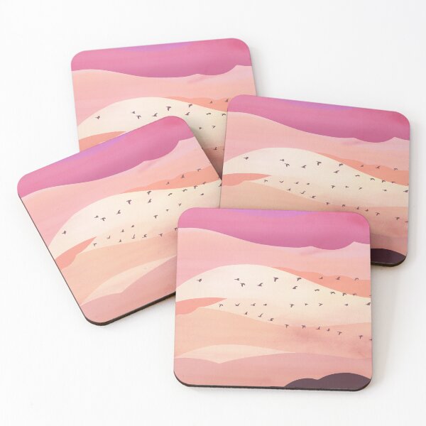 Item preview, Pittenweem sunrise birds designed and sold by Dreaming Shell.