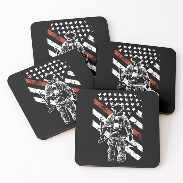Item preview, Firefighter Exclusive Thin Red Line Hanes Tagless  designed and sold by aryagiri.