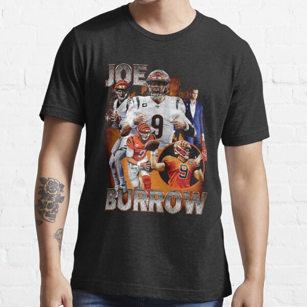 Vintage Joe Burrow Graphic Tee Retro Design for American Football Fans -  iTeeUS