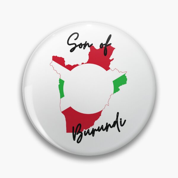 Item preview, Son of Burundi Map Flag designed and sold by NovawayDirect.