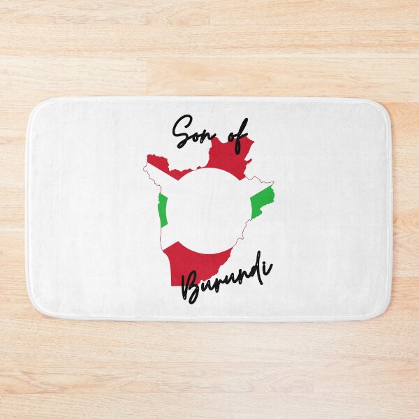 Item preview, Son of Burundi Map Flag designed and sold by NovawayDirect.