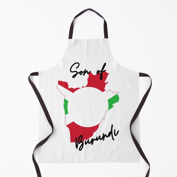 Item preview, Son of Burundi Map Flag designed and sold by NovawayDirect.