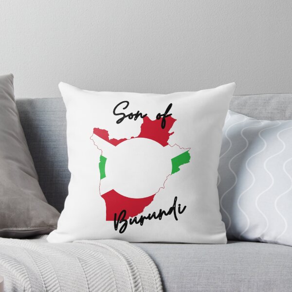 Item preview, Son of Burundi Map Flag designed and sold by NovawayDirect.