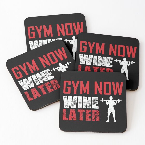 Item preview, Gym Now Wine Later designed and sold by RavenPhotoUK.