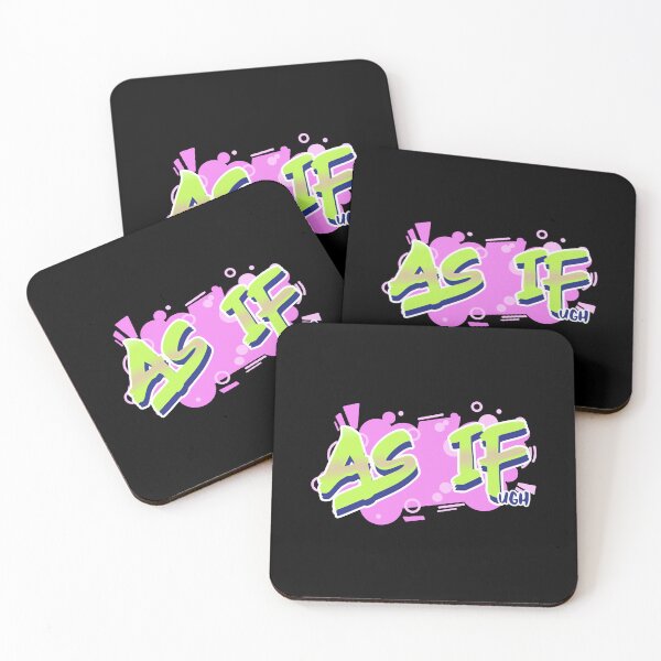 Item preview, As If, Ugh, Graffiti sign, Neo  designed and sold by BeebopGraphics.