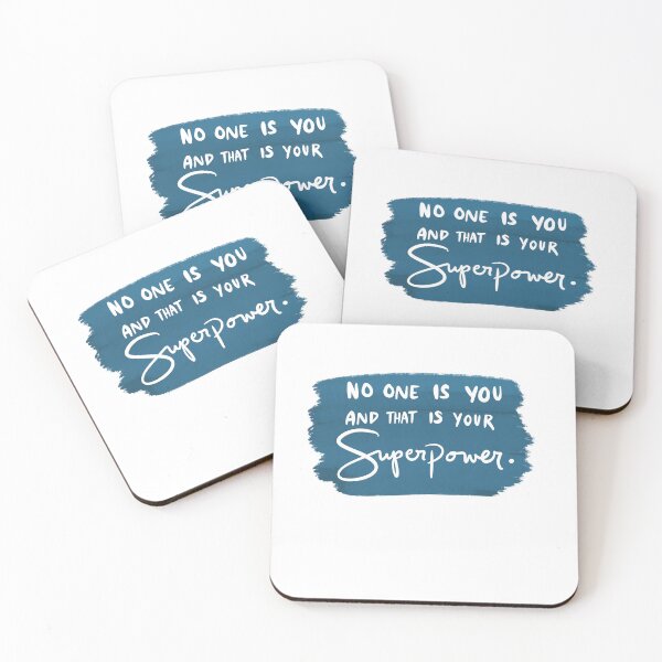 Item preview, No One Is You And That Is Your Superpower 4 designed and sold by lineartdesigns.