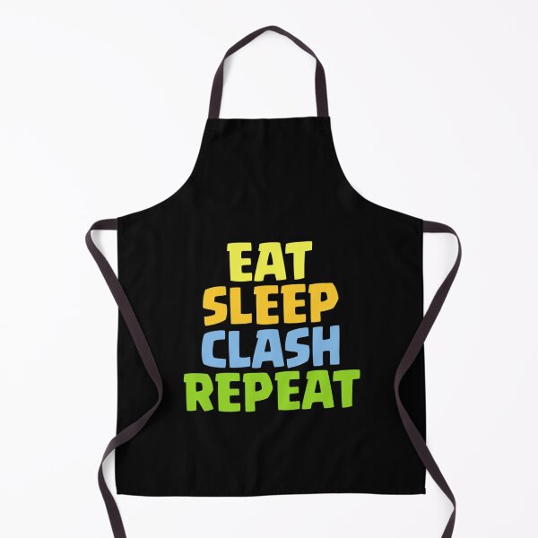 Item preview, Eat Sleep Clash Repeat Funny Gift designed and sold by m72artaa.