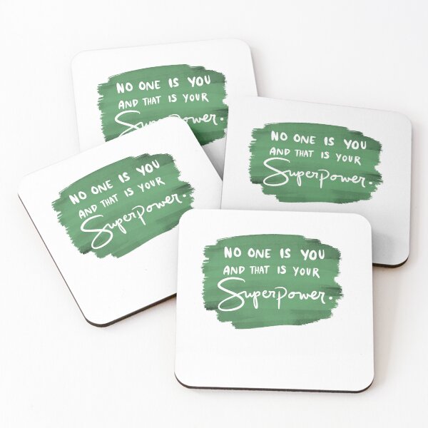Item preview, No One Is You And That Is Your Superpower 5 designed and sold by lineartdesigns.