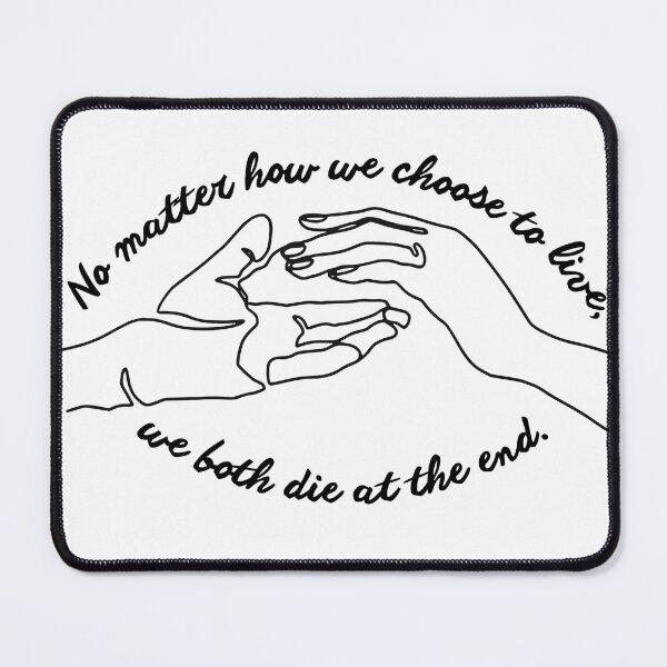 Item preview, We both die - hands designed and sold by RebeccaART5.
