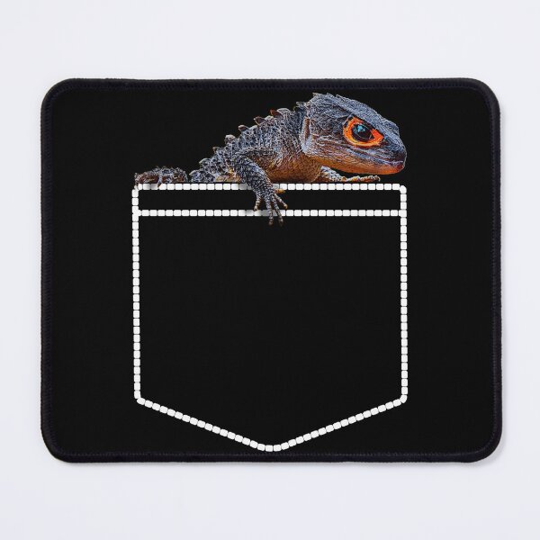 Item preview, Red Eyed Crocodile Skink Pocket designed and sold by JRRTs.