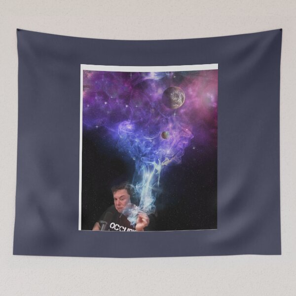 Item preview, Elon Musk Smokes The Universe designed and sold by m72artaa.