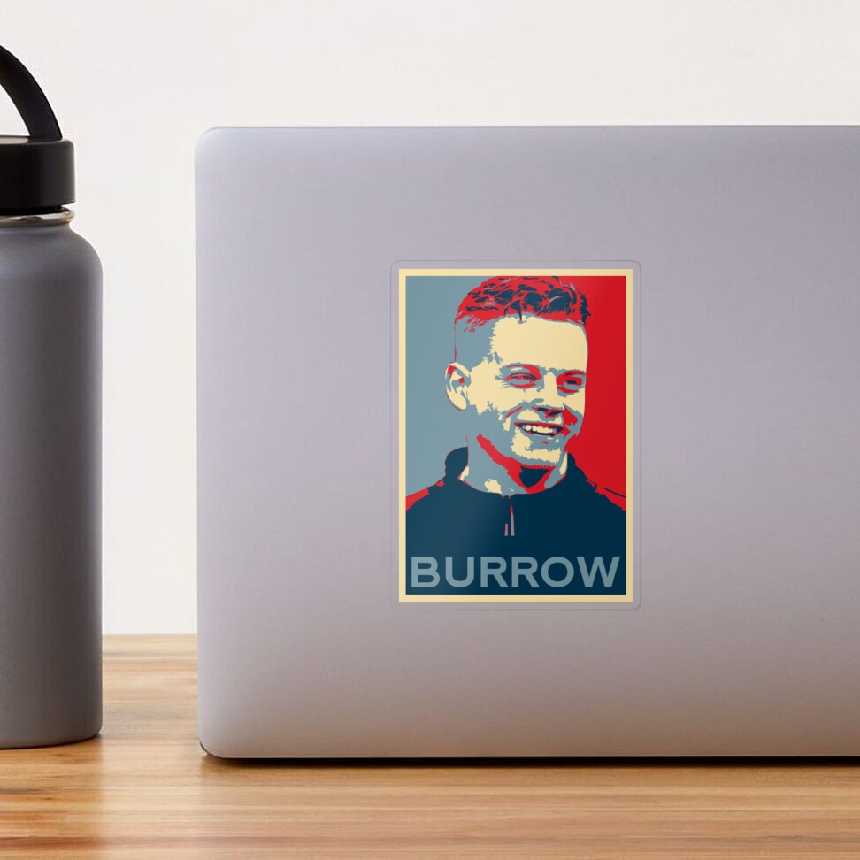 Joe Burrow Who Dey American Football Sticker for Sale by LouisUS