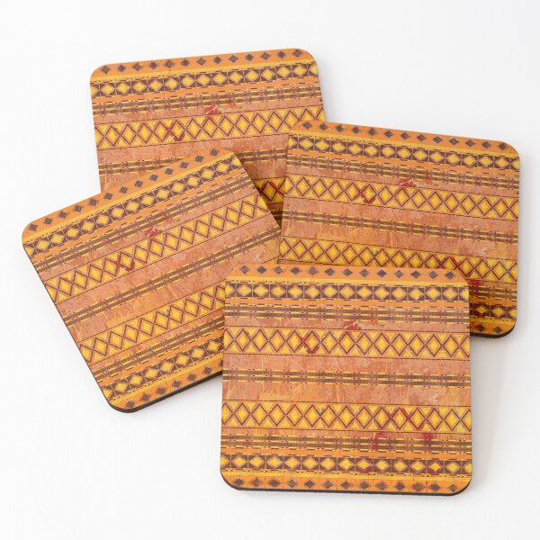 Item preview, Golden Afrocentric Pattern designed and sold by House of Hartz by: Dominique11.
