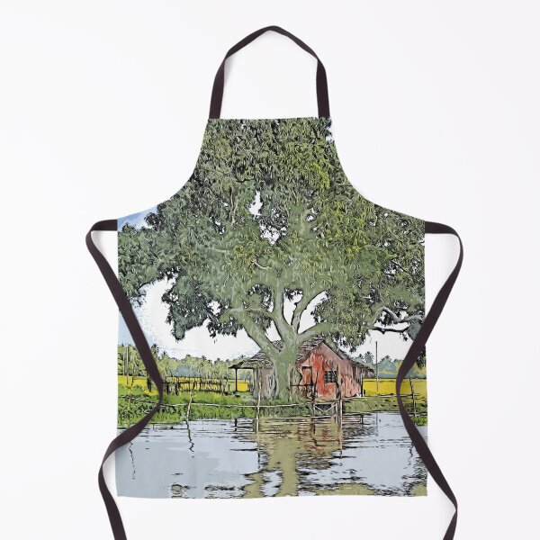 Item preview, Backwaters of Kerala, India color art designed and sold by artdragongift 15.