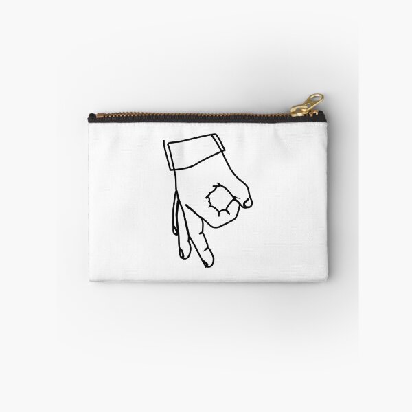 Item preview, The Circle game hand sign hole hand upside down designed and sold by LineArtDrawing.