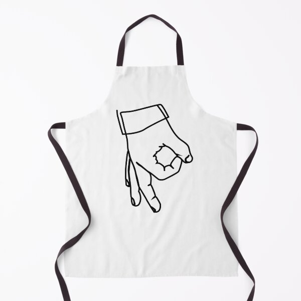 Item preview, The Circle game hand sign hole hand upside down designed and sold by LineArtDrawing.