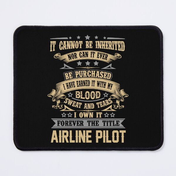 Item preview, Airline Pilot T Shirt - Forever The Title Job Gift Item Tee designed and sold by celiagomez456.