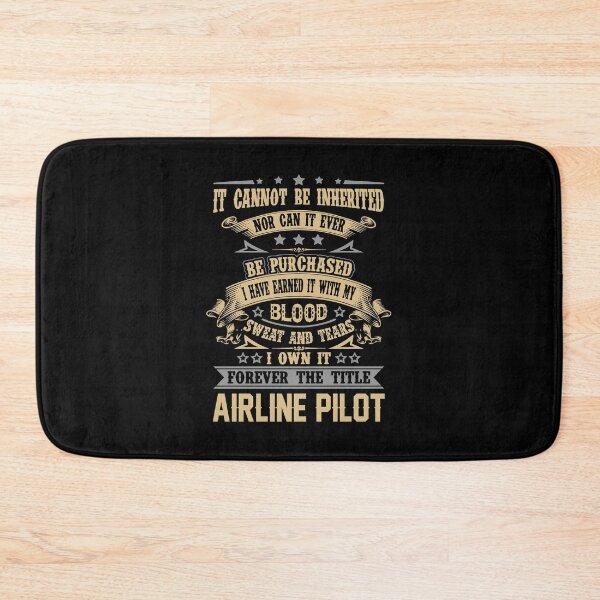 Item preview, Airline Pilot T Shirt - Forever The Title Job Gift Item Tee designed and sold by celiagomez456.
