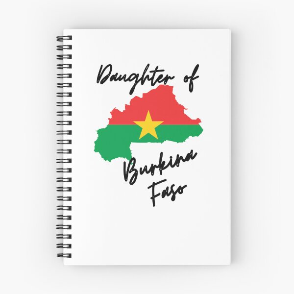 Item preview, Daughter of Burkina Faso Map Flag designed and sold by NovawayDirect.