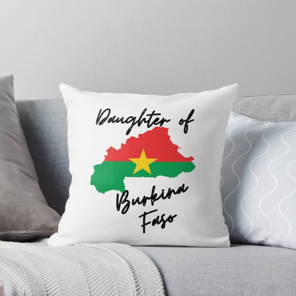 Item preview, Daughter of Burkina Faso Map Flag designed and sold by NovawayDirect.