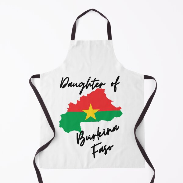 Item preview, Daughter of Burkina Faso Map Flag designed and sold by NovawayDirect.