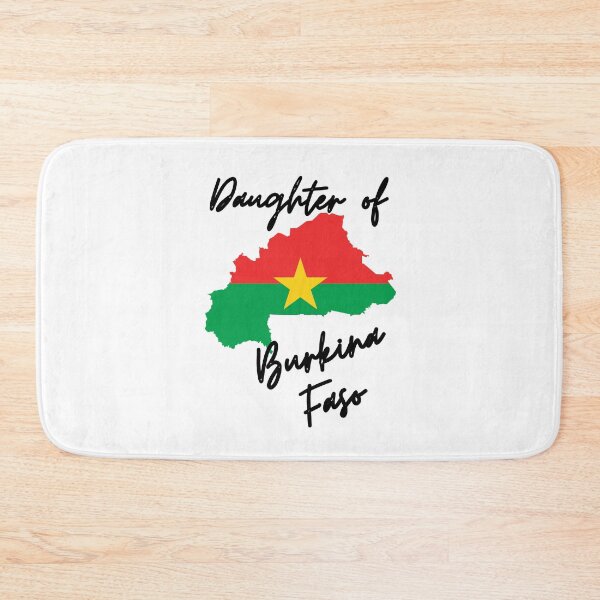 Item preview, Daughter of Burkina Faso Map Flag designed and sold by NovawayDirect.
