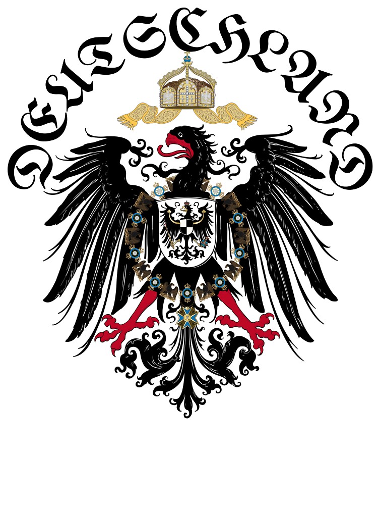 German Imperial Eagle T-Shirt - Deutsches Kaiserreich German Imperial Eagle T-Shirt - Deutsches Kaiserreich