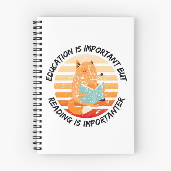 Item preview, Education Is Important But Reading Is Importanter designed and sold by LuckyKermit.