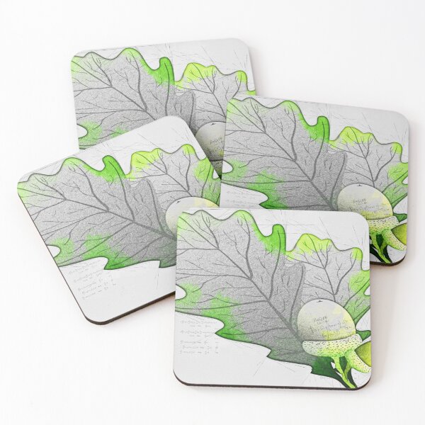 Item preview, Oak leaf Abstract color designed and sold by artdragongift 15.