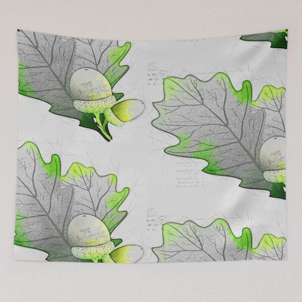 Item preview, Oak leaf Abstract color designed and sold by artdragongift 15.