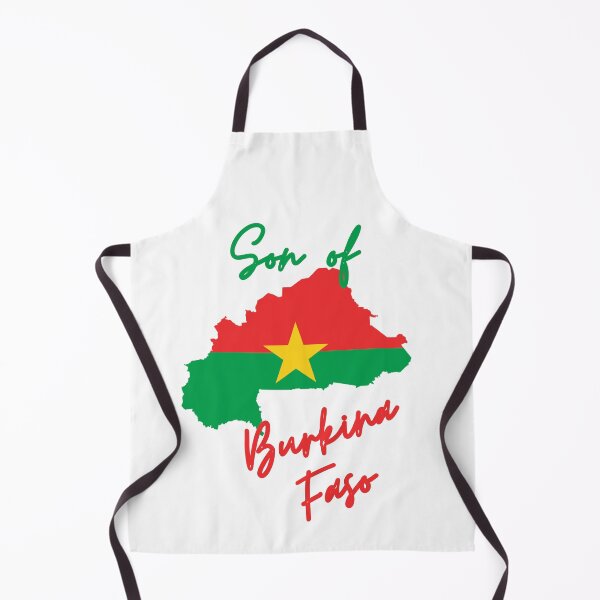Item preview, Son of Burkina Faso Map Flag designed and sold by NovawayDirect.