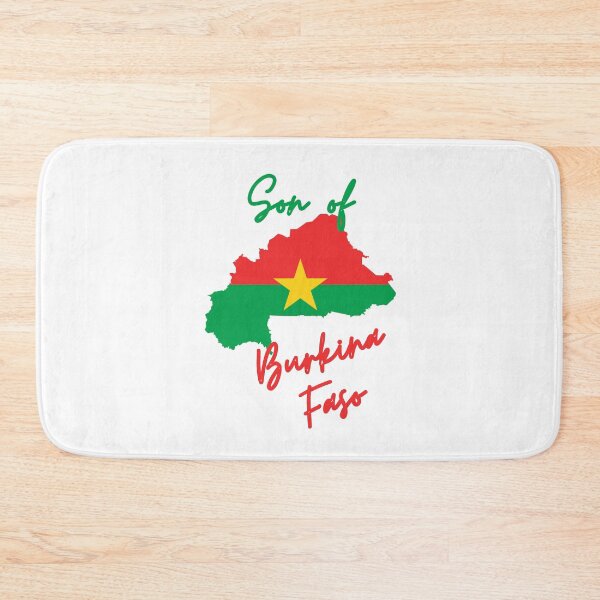 Item preview, Son of Burkina Faso Map Flag designed and sold by NovawayDirect.