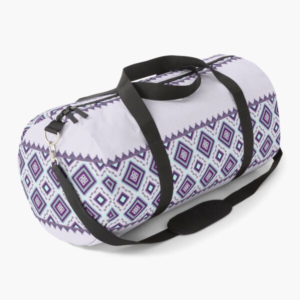 Item preview, Ethnic Pattern / Quilted Pattern / Pattern Background / Zigzag Pattern Green Purple designed and sold by RisaArt22.