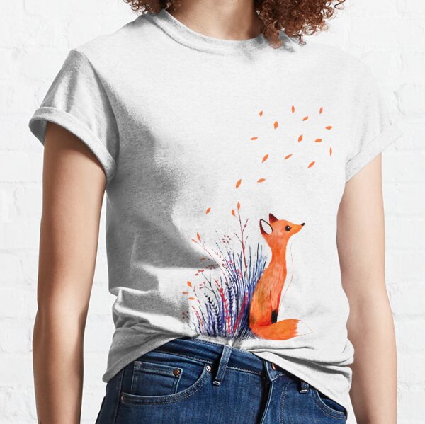 Fishing Fox T-Shirts for Sale