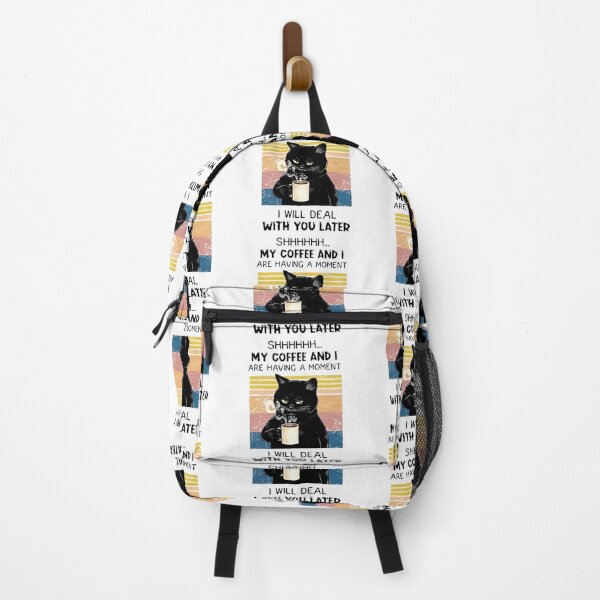 Item preview, My Coffee and I are having a Moment I will deal with you Later Funny Art Design Happy Apparel Essential Inspiration Joy Mood designed and sold by DesignByHeartUK.