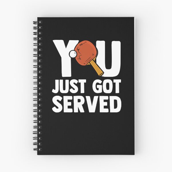 Item preview, You Just Got Served Funny Whiff Whaff Ping Pong Player designed and sold by Nessshirts.