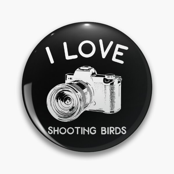 Item preview, Birdwatching “I Love Shooting Birds” white text designed and sold by gobbieshoppe.