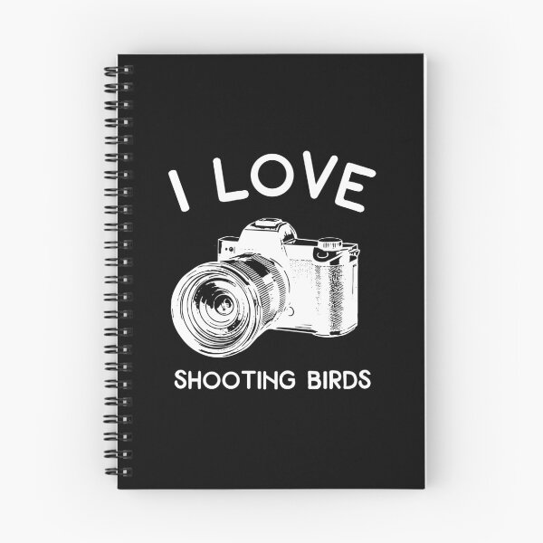 Item preview, Birdwatching “I Love Shooting Birds” white text designed and sold by gobbieshoppe.
