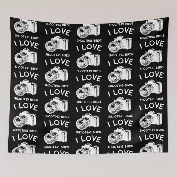 Item preview, Birdwatching “I Love Shooting Birds” white text designed and sold by gobbieshoppe.