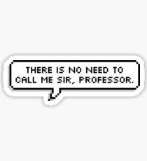 Professor Sticker