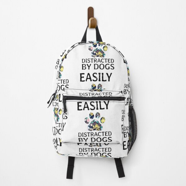 Item preview, Easily Distracted by Dogs Funny Dog Father The Dog Mother The Dog Father Love Art Design Happy Apparel Essential Inspiration Joy Mood Funny designed and sold by DesignByHeartUK.