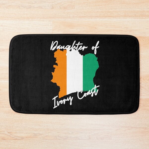 Item preview, Daughter of Ivory Coast Map Flag designed and sold by NovawayDirect.